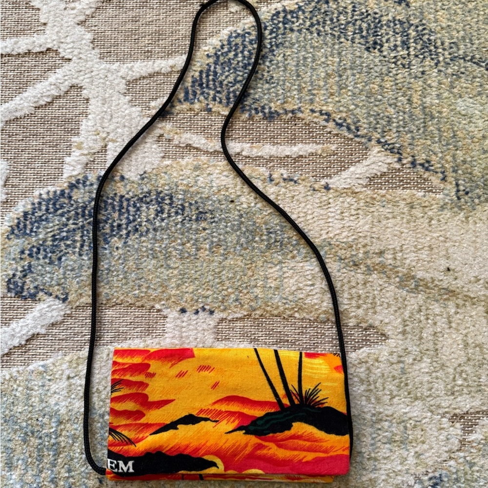 Jamaica Style Clutch/Wallet Bag with Strap